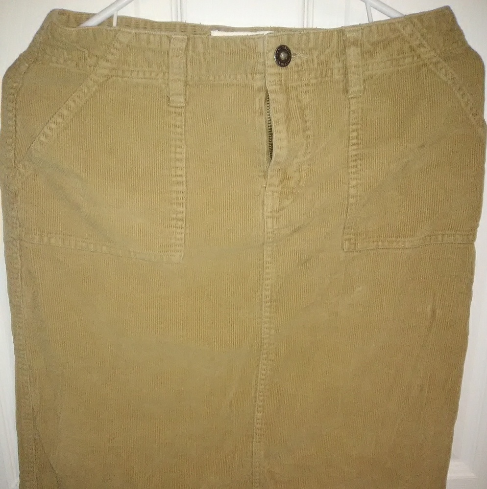 Corduroy Skirt